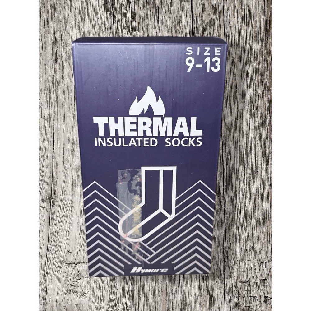 Hystore Thermal Socks 2 Pair Size 9-13 NIB